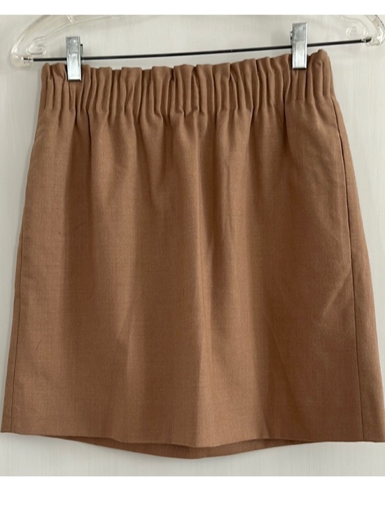 J. Crew Dresses & Skirts - J. Crew Camel Elastic-Waist A-Line Skirt
